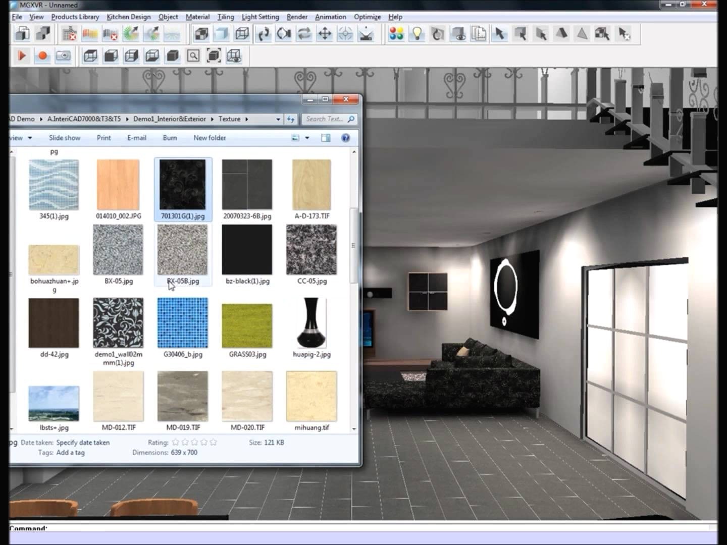 Logiciel de decoration interieur professionnel