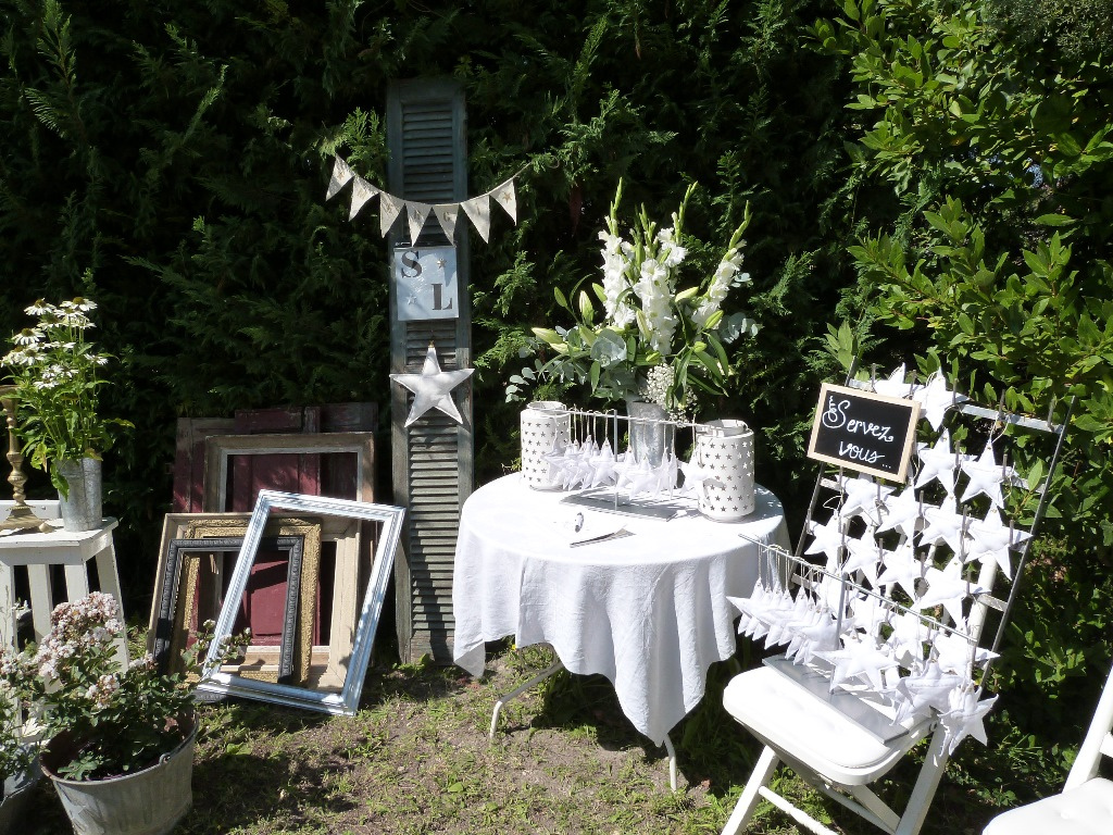 Décoration mariage à la maison