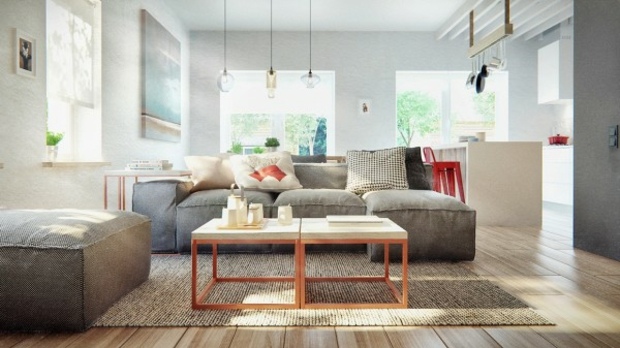 Decoration interieur scandinave