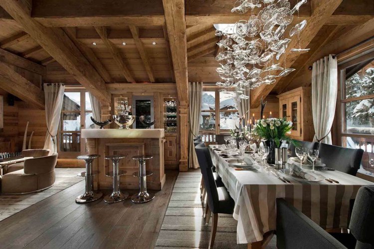 Décoration intérieur chalet