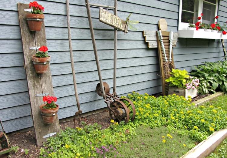 Porte decoration jardin