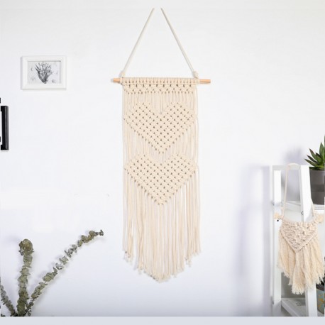 Macramé decoration murale