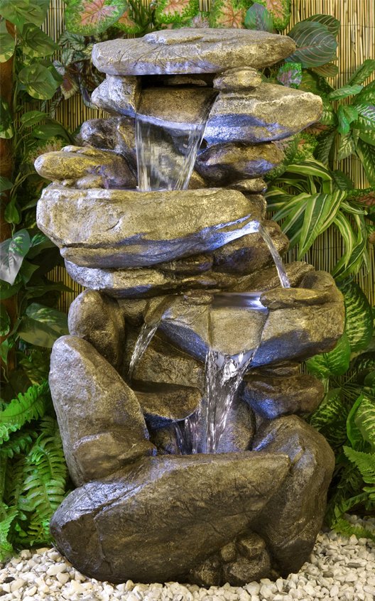 Décoration fontaine jardin
