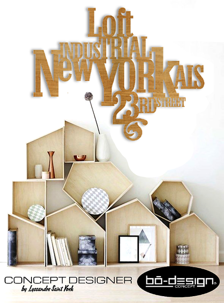 Décoration murale bois scandinave