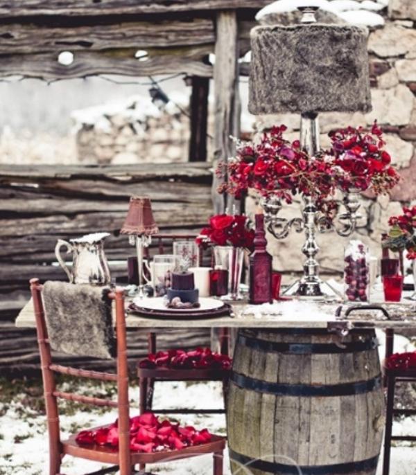 Decoration maison hiver