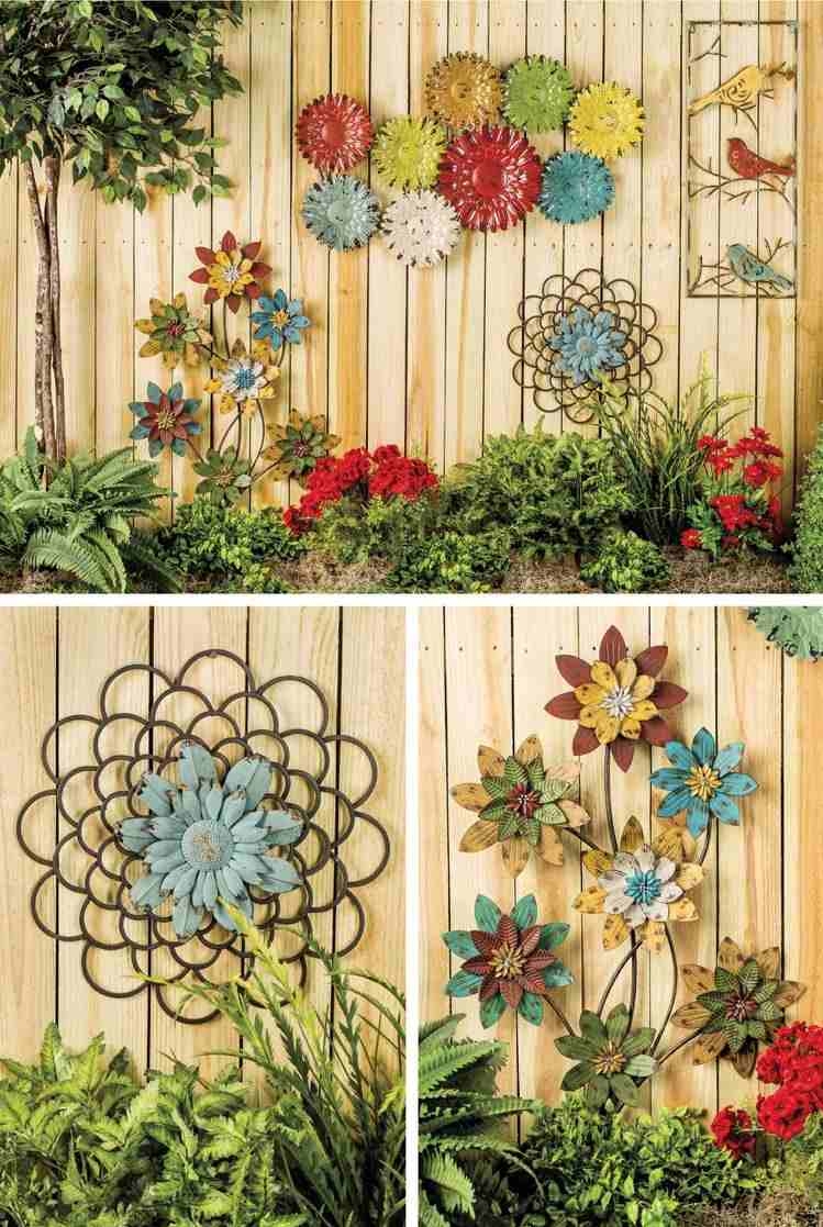 Decoration pour mur de jardin