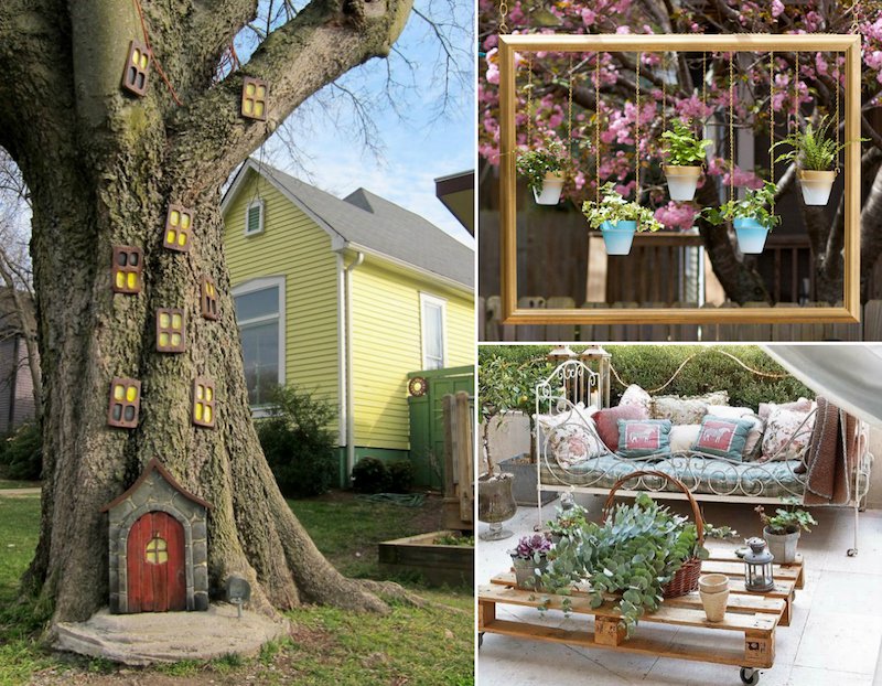 Photo decoration jardin terrasse