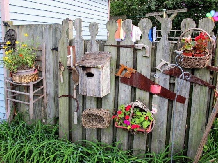 Objets de decoration de jardin