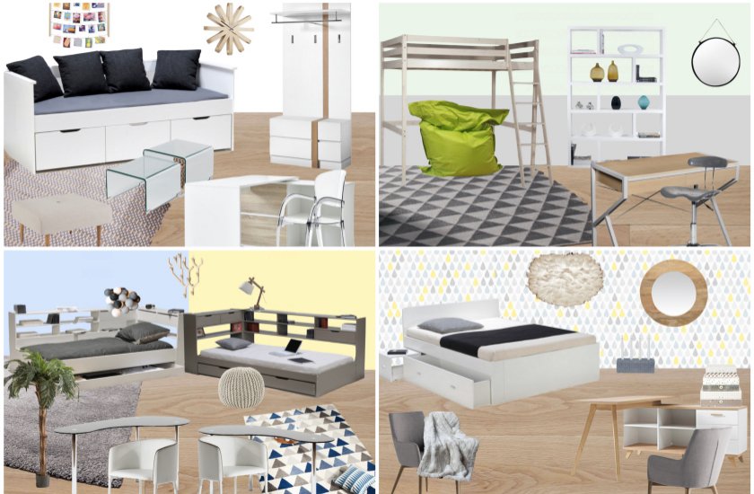 Décoration chambre ado design