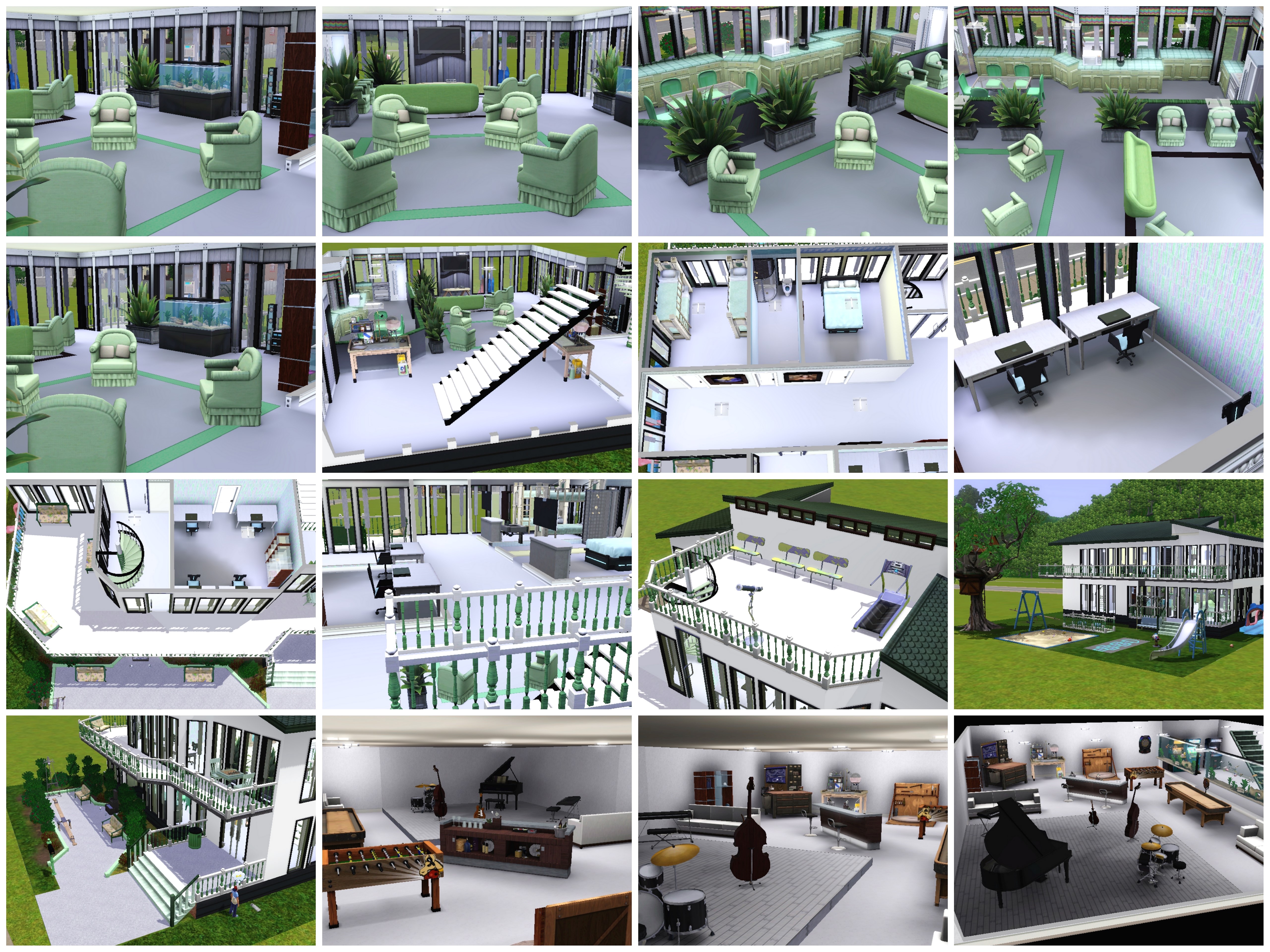 Decoration maison sims 4
