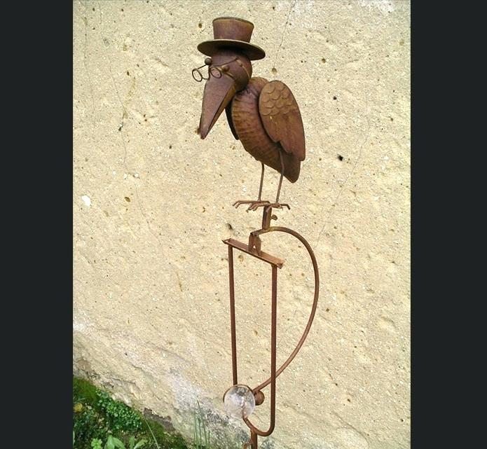 Decoration jardin animaux metal