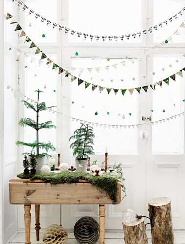Décoration salon foret