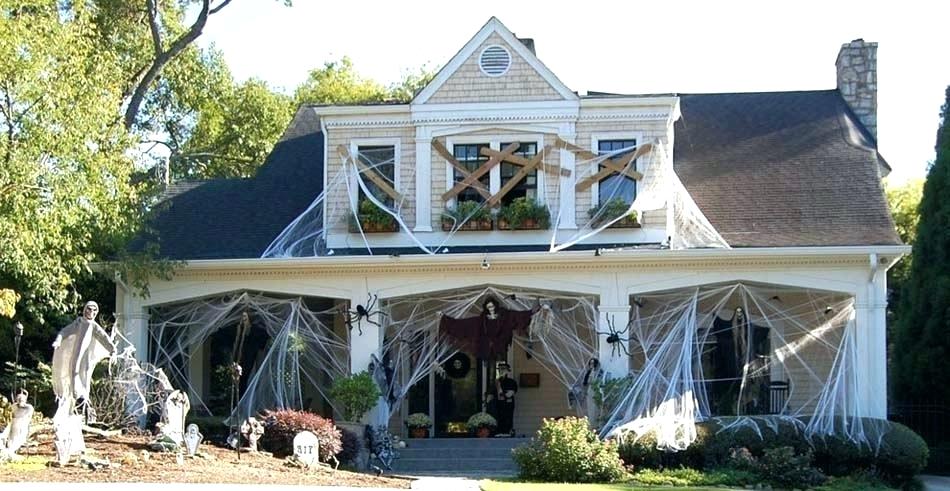 Décoration de maison halloween