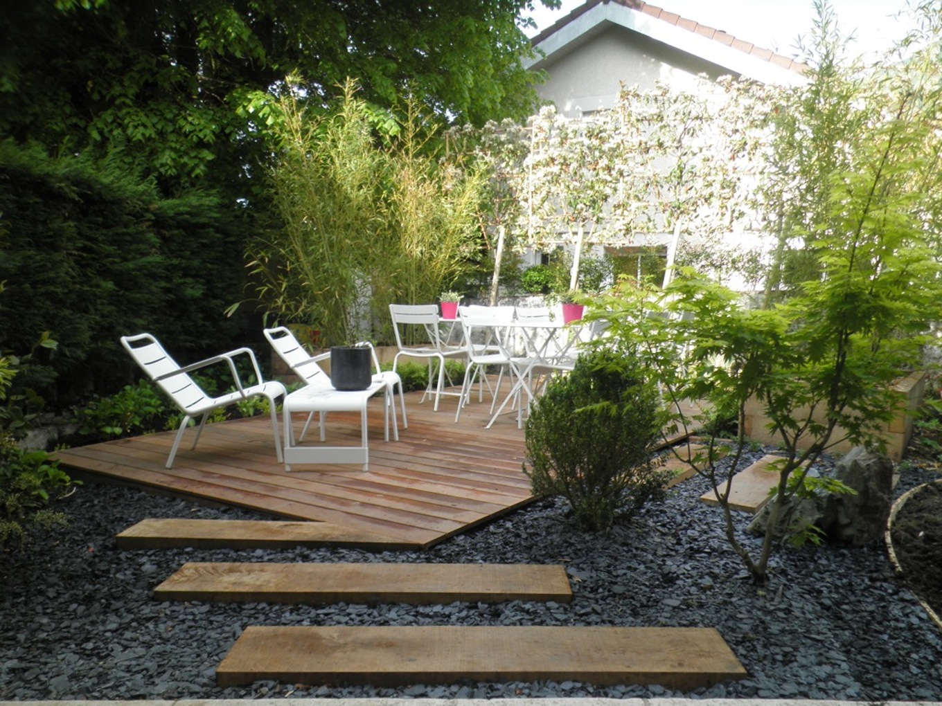 Idée décoration pour petit jardin
