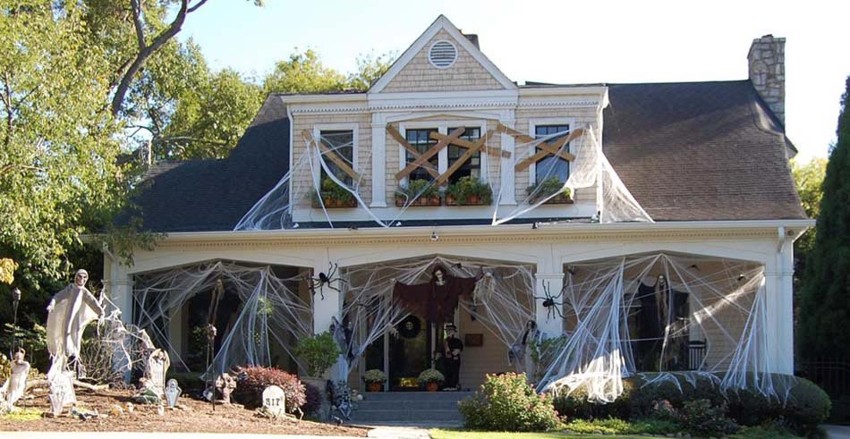 Décoration maison d'halloween
