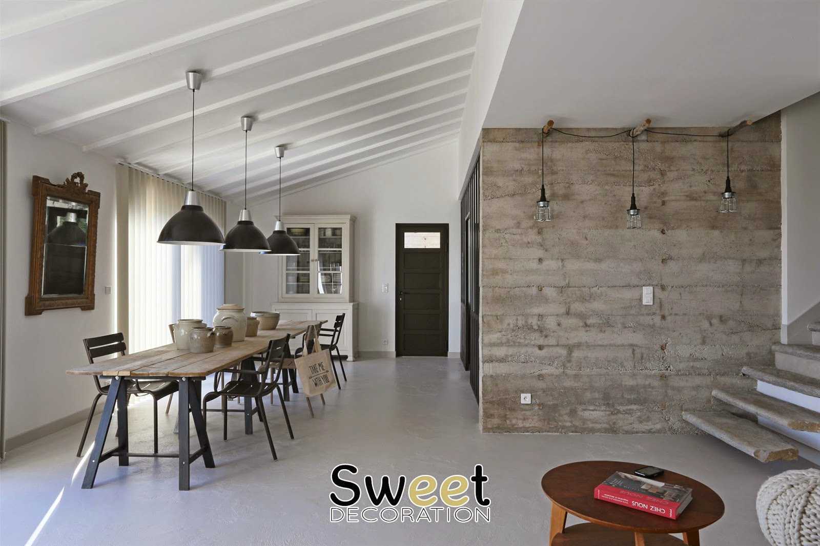 Décoration maison avec poutre
