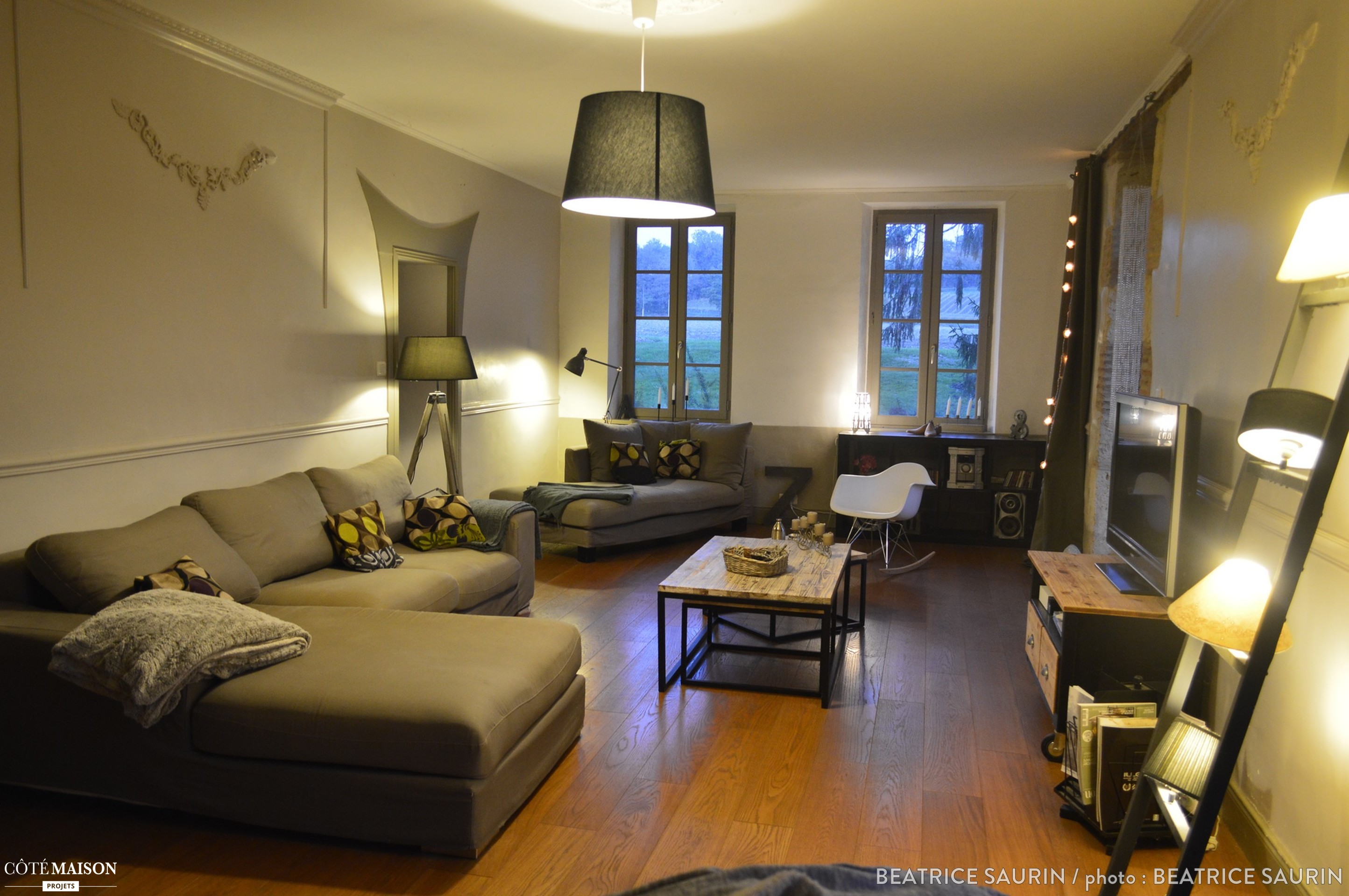 Decoration moderne maison bourgeoise