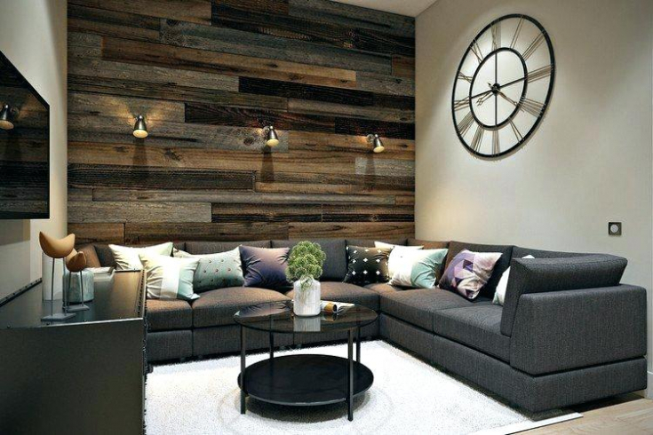 Decoration salon bois