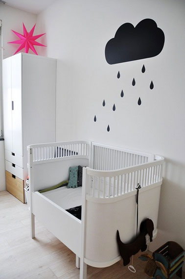 Decoration murale chambre petite fille