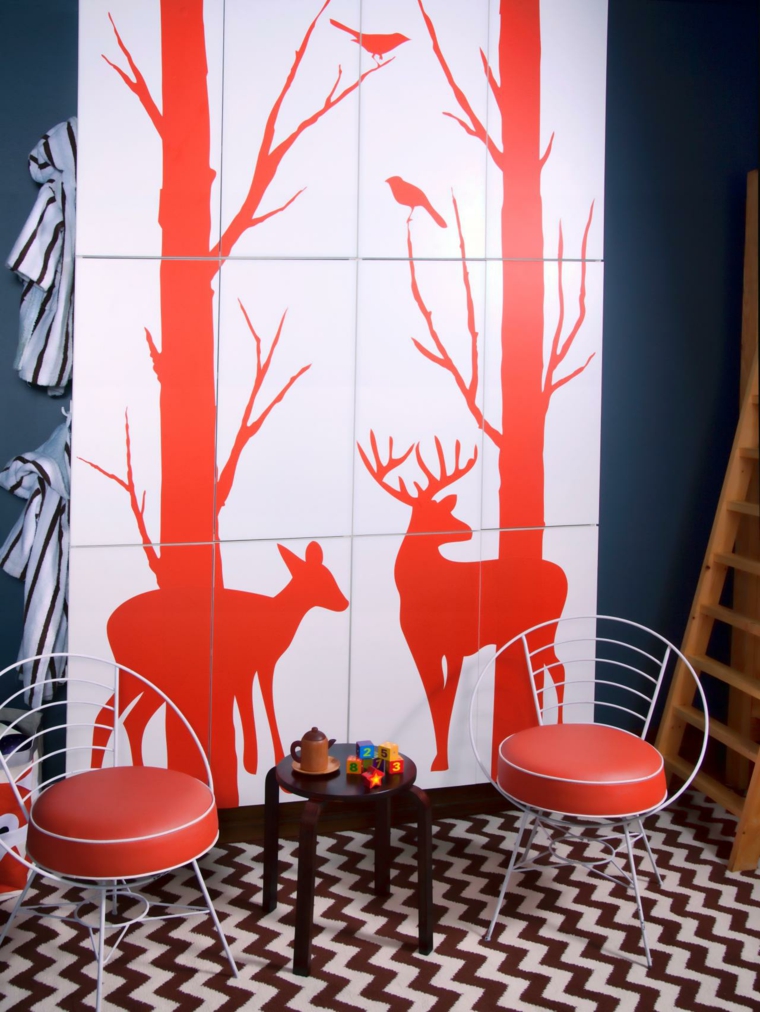 Decoration interieur salle de jeux