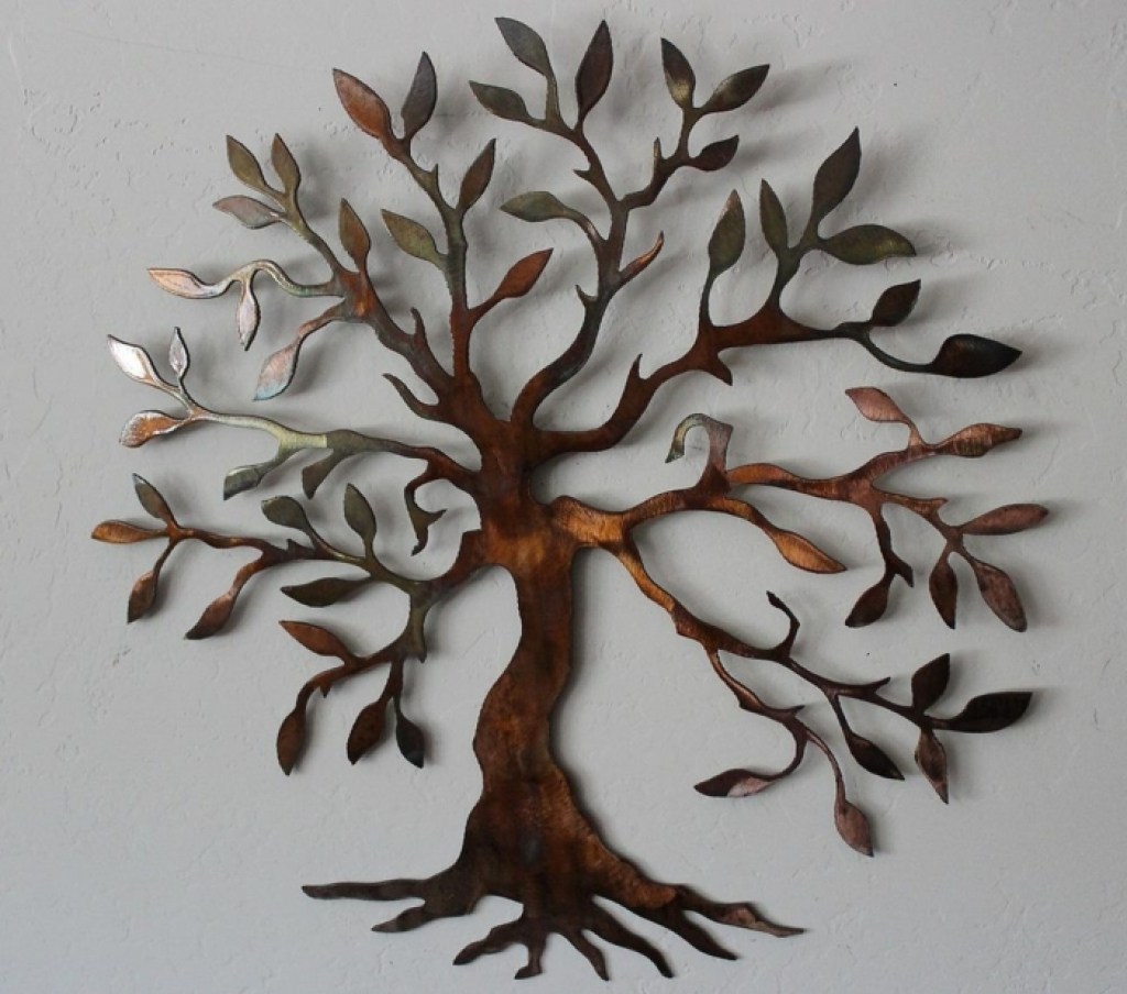 Décoration murale bois arbre