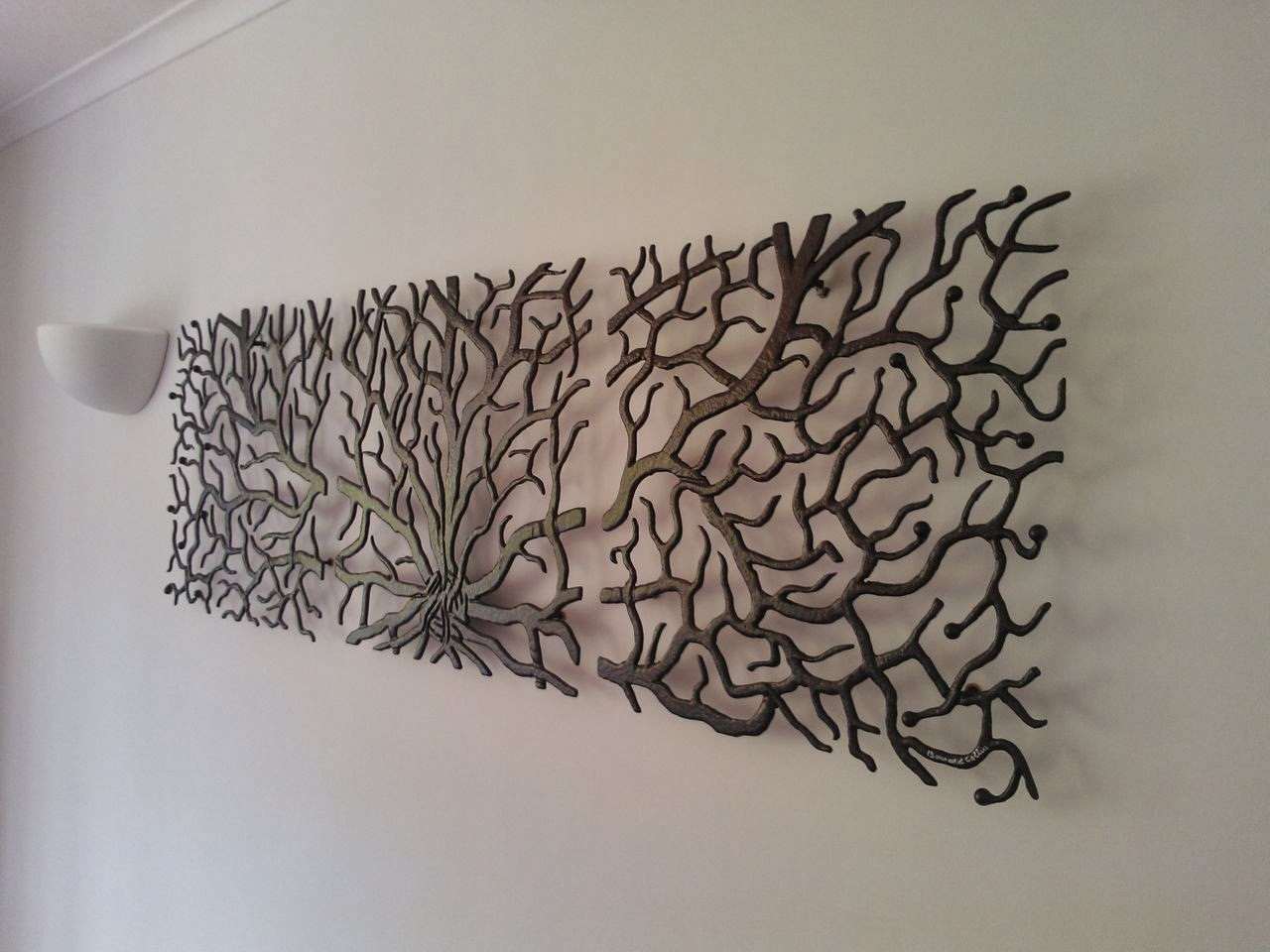 Décoration murale en métal pas cher
