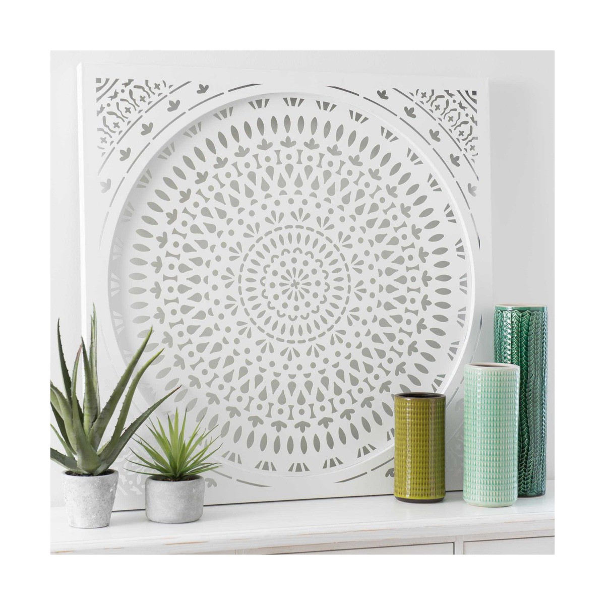 Décoration murale blanc