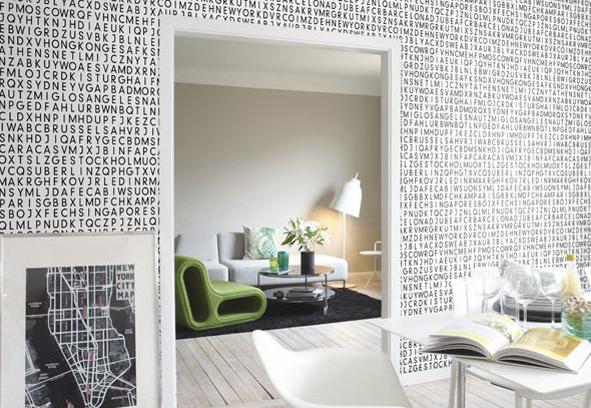 Decoration murale design papier peint