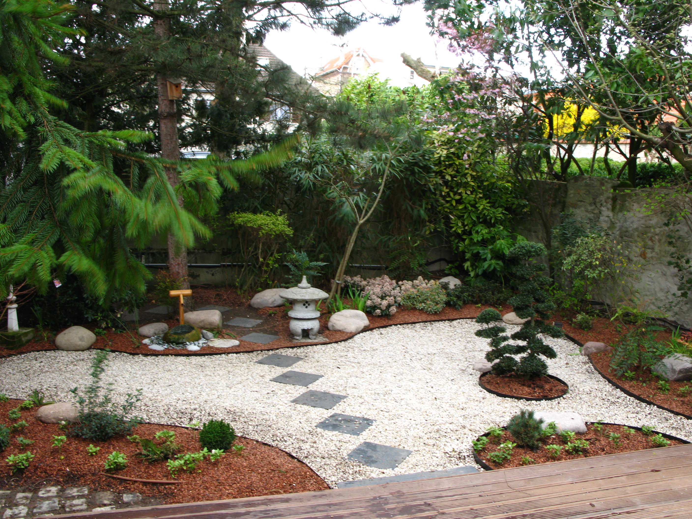 Décoration japonaise pour jardin