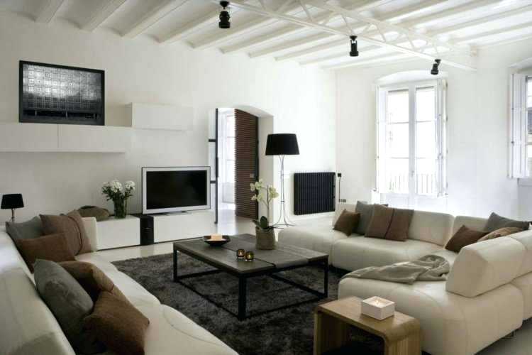 Photo decoration salon contemporain