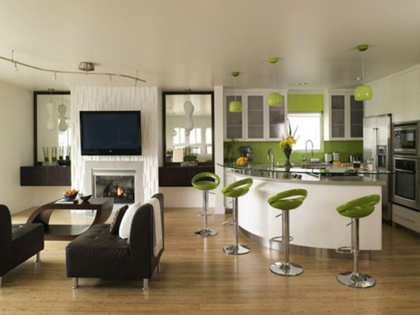 Cuisine salon décoration