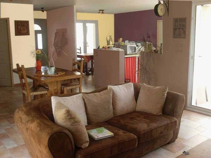 Decoration salon ton marron