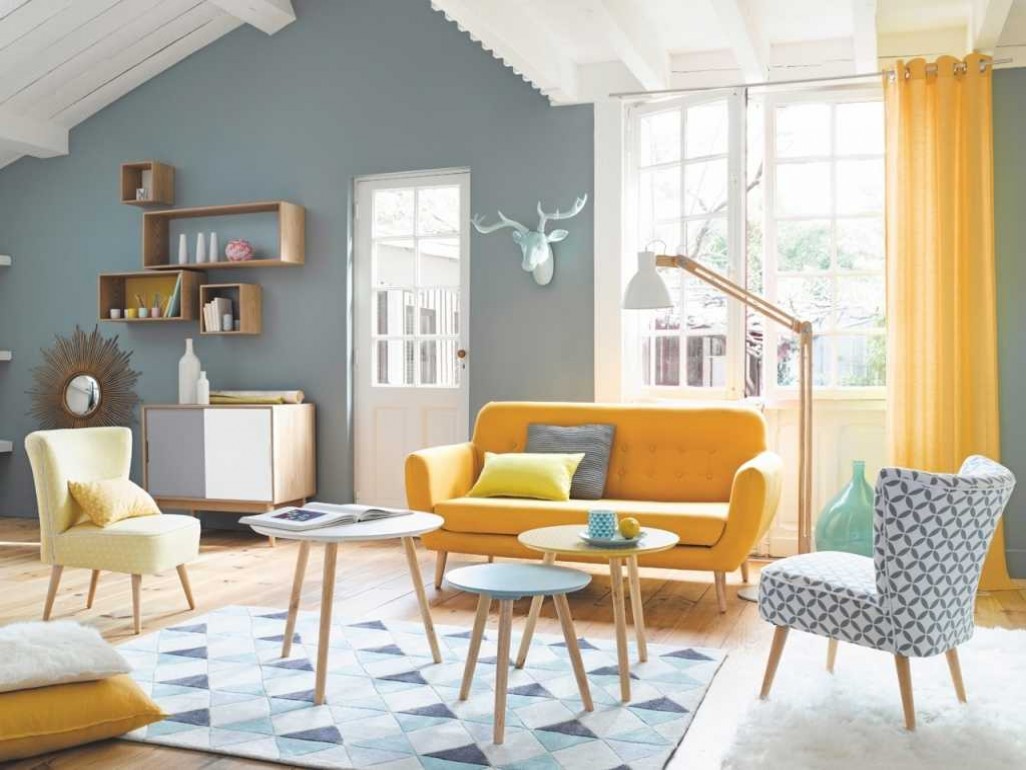 Idée décoration scandinave salon