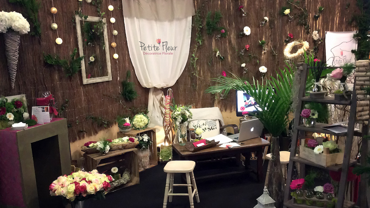 Décoration florale salon