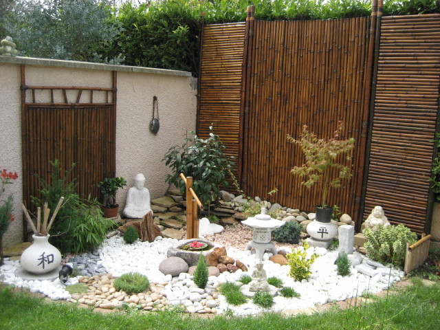 Decoration zen pour jardin