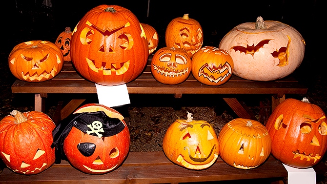 Decoration halloween maison enfant