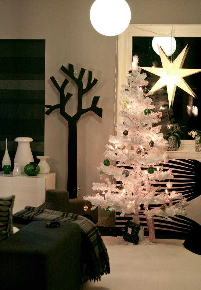 Decoration interieur noel blanc