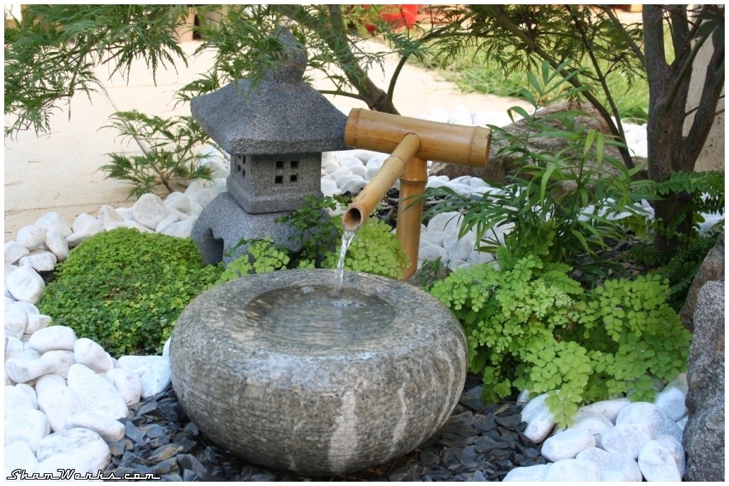 Decoration de jardin zen