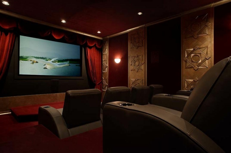 Decoration salle de cinema maison