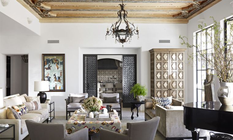 Idee de decoration de salon marocain