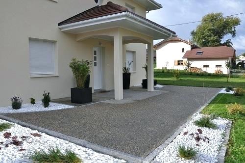 Decoration exterieure maison contemporaine