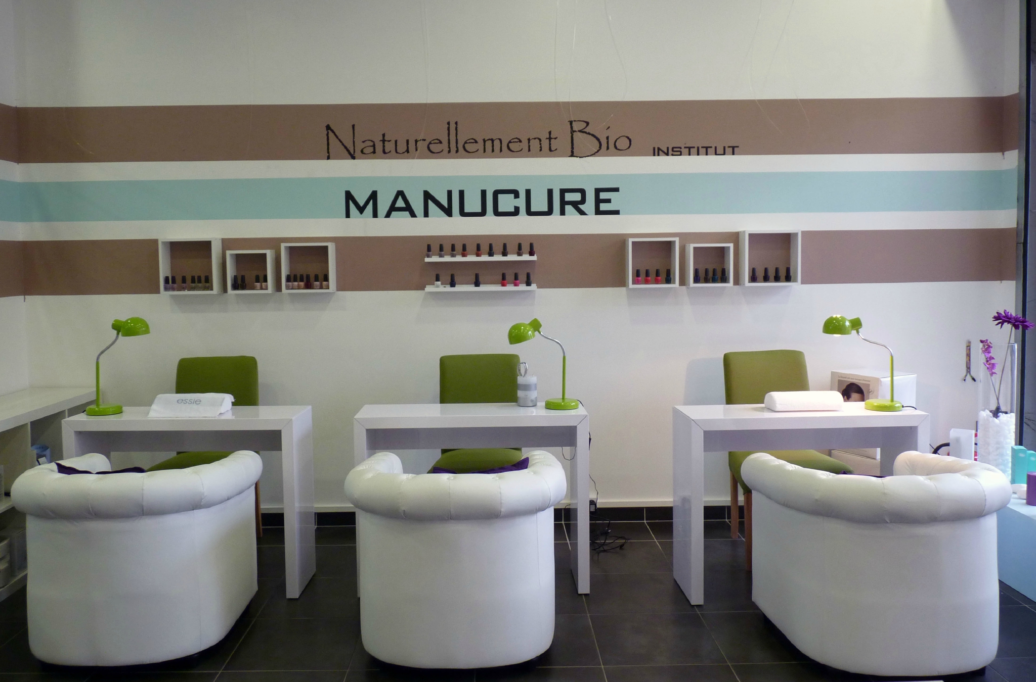 Décoration salon esthétique