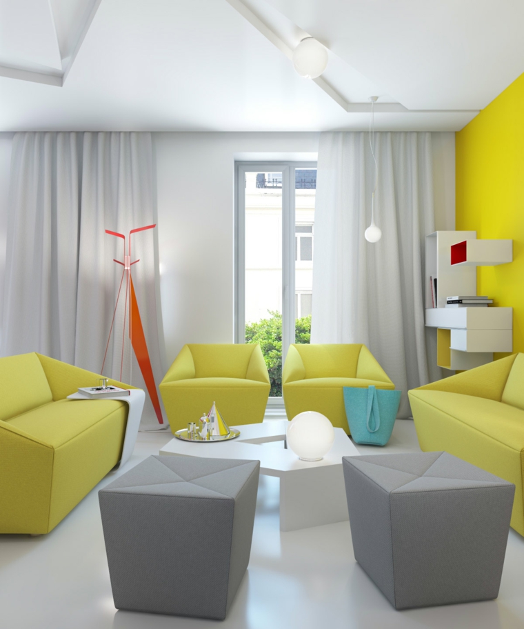 Decoration interieur design gris