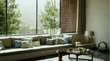 Decoration zen nature salon