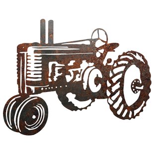 Decoration murale tracteur