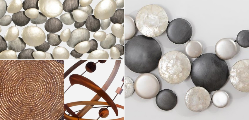 Decoration murale metal pas cher