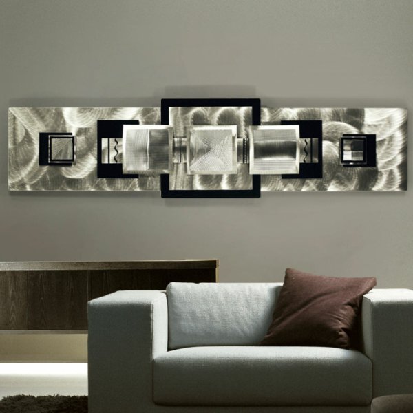 Decoration murale fer design