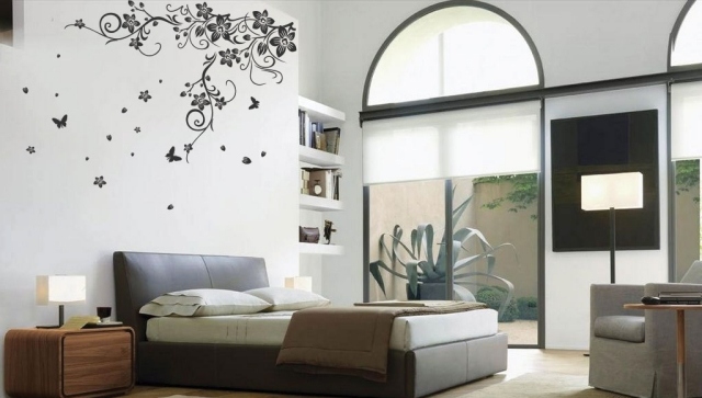 Chambre a coucher decoration murale