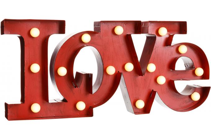 Décoration murale love