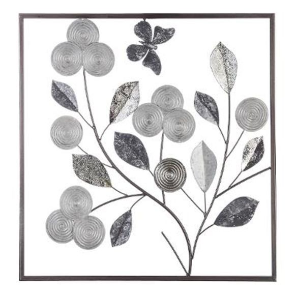 Decoration murale en metal pas cher